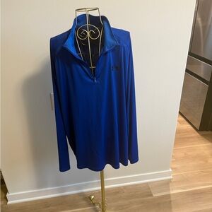 Under Armour Royal Blue Half-Zip Pullover